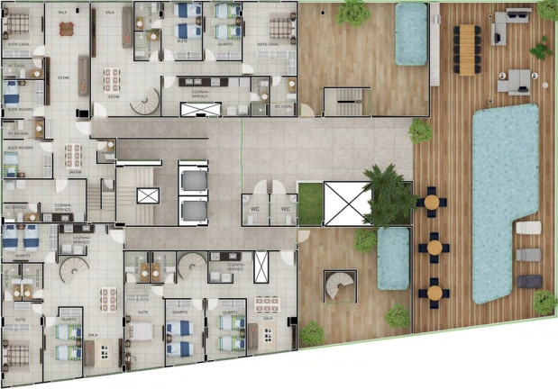 Imagem Apartamento com 1 Quarto à Venda, 96 m² em Jardim Oceania - João Pessoa Imagem Apartamento com 1 Quarto à Venda, 96 m² em Jardim Oceania - João Pessoa