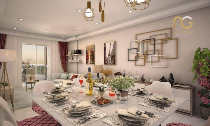 Imagem Apartamento com 2 Quartos à Venda, 62 m² em Aviação - Praia Grande Imagem Apartamento com 2 Quartos à Venda, 62 m² em Aviação - Praia Grande