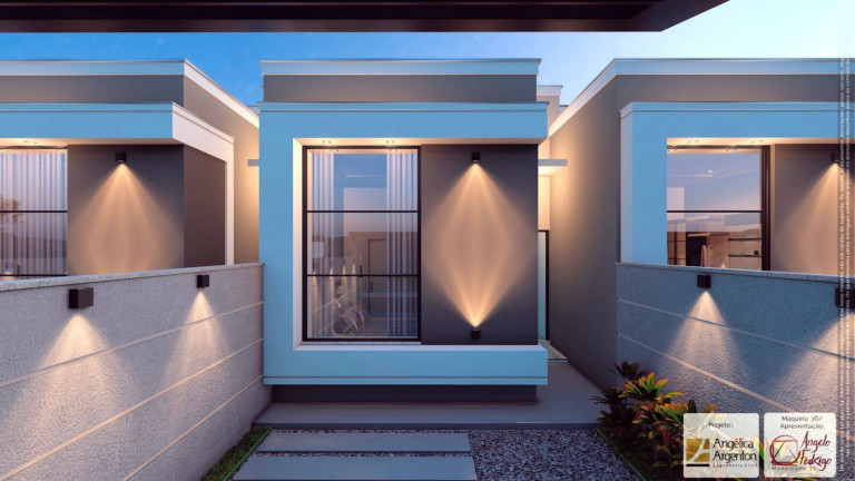 Imagem Casa com 2 Quartos à Venda, 57 m² em Tijucas Imagem Casa com 2 Quartos à Venda, 57 m² em Tijucas