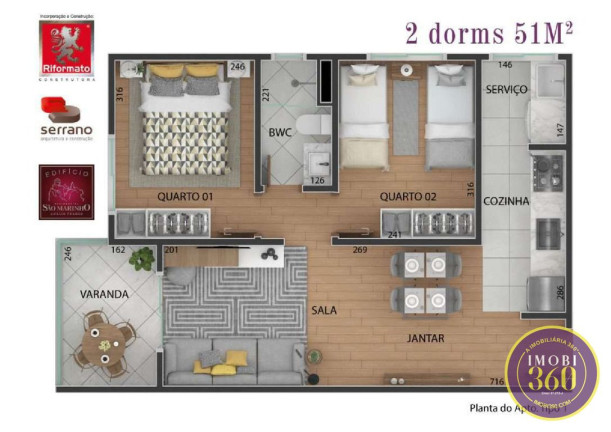 Imagem Apartamento com 2 Quartos à Venda, 52 m² em Vila Formosa - São Paulo