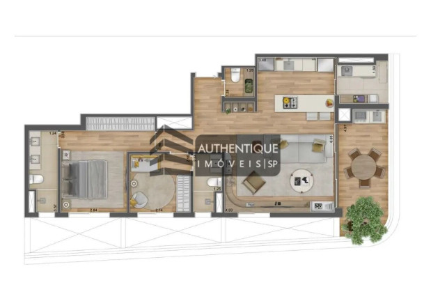 Imagem Apartamento com 3 Quartos à Venda, 95 m² em Pinheiros - São Paulo Imagem Apartamento com 3 Quartos à Venda, 95 m² em Pinheiros - São Paulo