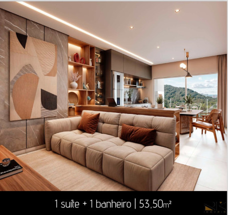 Imagem Apartamento com 1 Quarto à Venda, 39 m² em Toninhas - Ubatuba
