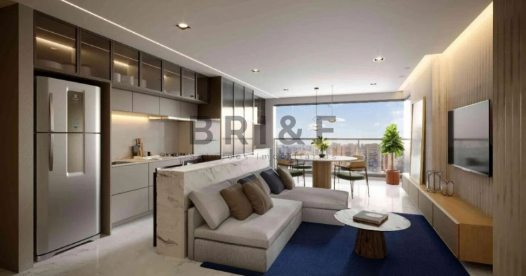 Apartamento com 2 Quartos à Venda, 77 m² em Brooklin  - São Paulo