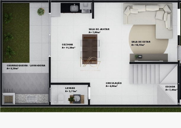 Imagem Sobrado com 3 Quartos à Venda, 110 m² em Xaxim - Curitiba Imagem Sobrado com 3 Quartos à Venda, 110 m² em Xaxim - Curitiba