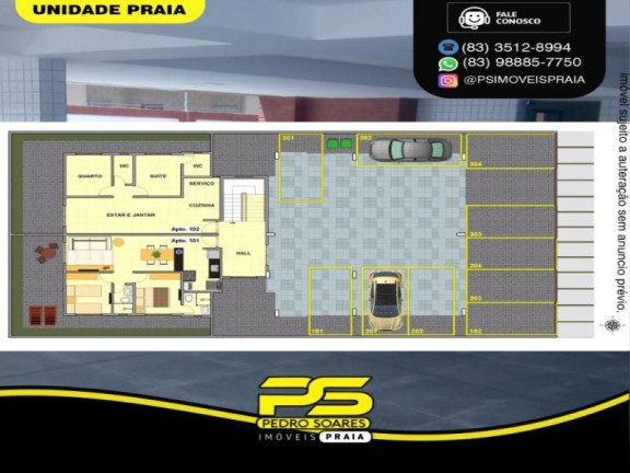 Imagem Apartamento com 2 Quartos à Venda, 54 m² em Bancários - João Pessoa Imagem Apartamento com 2 Quartos à Venda, 54 m² em Bancários - João Pessoa