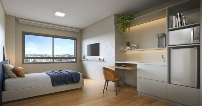 Imagem Apartamento com 1 Quarto à Venda, 23 m² em Menino Deus - Porto Alegre