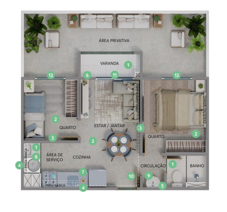 Imagem Apartamento com 2 Quartos à Venda, 34 m² em Jardim Brasil (zona Norte) - São Paulo Imagem Apartamento com 2 Quartos à Venda, 34 m² em Jardim Brasil (zona Norte) - São Paulo