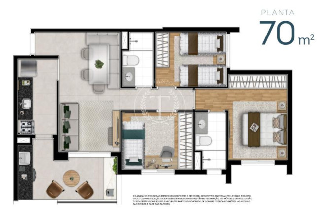 Imagem Apartamento com 3 Quartos à Venda, 70 m² em Ferreira - São Paulo Imagem Apartamento com 3 Quartos à Venda, 70 m² em Ferreira - São Paulo