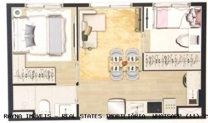Imagem Apartamento com 1 Quarto à Venda, 24 m² em Tatuapé - São Paulo Imagem Apartamento com 1 Quarto à Venda, 24 m² em Tatuapé - São Paulo