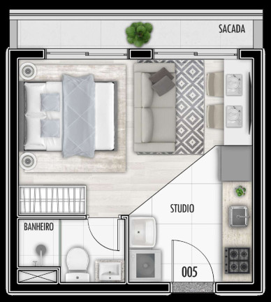 Imagem Apartamento com 2 Quartos à Venda, 47 m² em Santa Cândida - Curitiba Imagem Apartamento com 2 Quartos à Venda, 47 m² em Santa Cândida - Curitiba