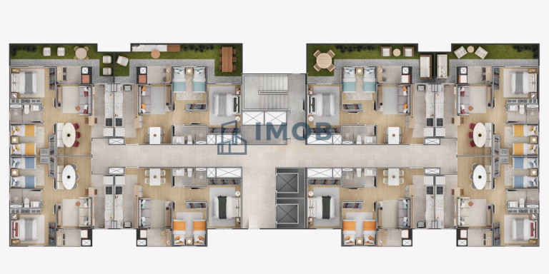 Imagem Apartamento com 2 Quartos à Venda, 46 m² em Jaraguá Esquerdo - Jaraguá Do Sul