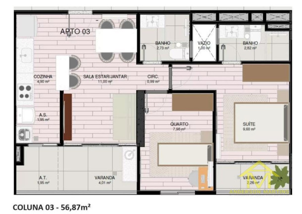 Imagem Apartamento com 2 Quartos à Venda, 62 m² em Praia De Itaparica - Vila Velha Imagem Apartamento com 2 Quartos à Venda, 62 m² em Praia De Itaparica - Vila Velha