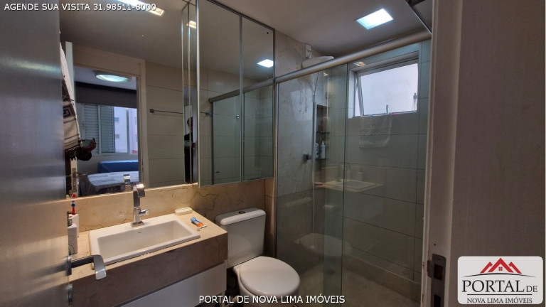 Imagem Apartamento com 3 Quartos à Venda, 85 m² em Ipê - Nova Lima