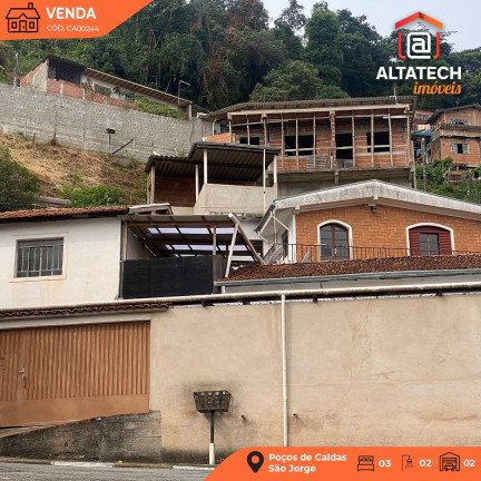Imagem Sobrado com 2 Quartos à Venda, 223 m² em Sao Jorge - Poços De Caldas Imagem Sobrado com 2 Quartos à Venda, 223 m² em Sao Jorge - Poços De Caldas