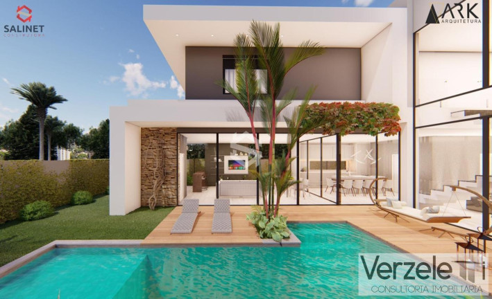 Imagem Casa com 3 Quartos à Venda, 309 m² em Jardim Dourado - Porto Belo