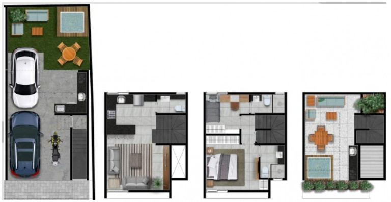 Imagem Imóvel com 2 Quartos à Venda, em Brooklin Novo - São Paulo Imagem Imóvel com 2 Quartos à Venda, em Brooklin Novo - São Paulo