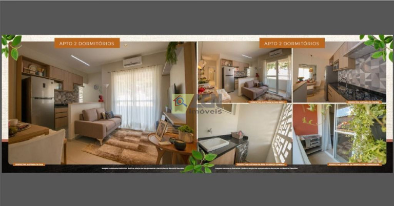 Imagem Apartamento com 2 Quartos à Venda, 54 m² em Jardim Novo ângulo - Hortolândia