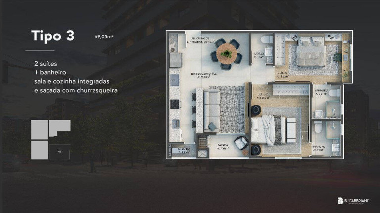 Imagem Apartamento com 3 Quartos à Venda, 69 m² em Morretes - Itapema Imagem Apartamento com 3 Quartos à Venda, 69 m² em Morretes - Itapema