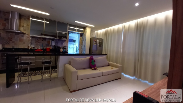 Imagem Apartamento com 3 Quartos à Venda, 100 m² em Oswaldo Barbosa Pena Ii - Nova Lima