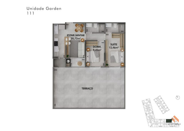 Apartamento com 2 Quartos à Venda, 64 m²
