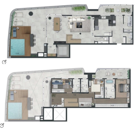 Imagem Apartamento com 3 Quartos à Venda, 288 m² em Real Parque - São Paulo Imagem Apartamento com 3 Quartos à Venda, 288 m² em Real Parque - São Paulo