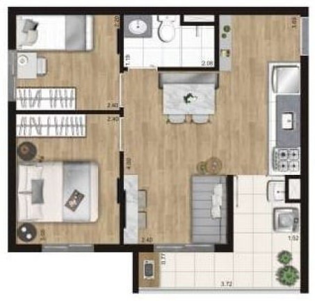 Imagem Apartamento com 2 Quartos à Venda, 36 m² em Freguesia Do ó - São Paulo Imagem Apartamento com 2 Quartos à Venda, 36 m² em Freguesia Do ó - São Paulo