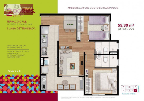 Imagem Apartamento com 2 Quartos à Venda, 55 m² em Vila Galvão - Guarulhos Imagem Apartamento com 2 Quartos à Venda, 55 m² em Vila Galvão - Guarulhos