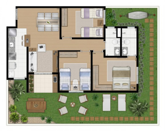Imagem Apartamento com 3 Quartos à Venda, 67 m² em Vila Conceição - Diadema