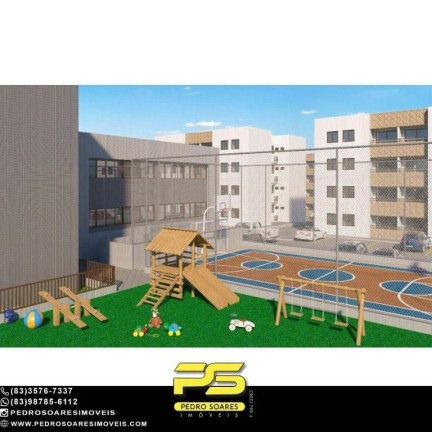 Imagem Apartamento com 2 Quartos à Venda, 53 m² em Bancários - João Pessoa
