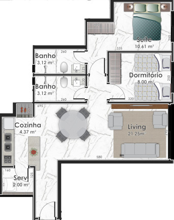 Imagem Apartamento com 2 Quartos à Venda, 112 m² em Centro - Capão Da Canoa Imagem Apartamento com 2 Quartos à Venda, 112 m² em Centro - Capão Da Canoa