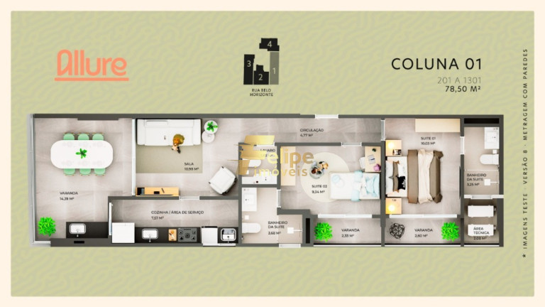 Imagem Imóvel com 2 Quartos à Venda, 75 m² em Praia Do Morro - Guarapari