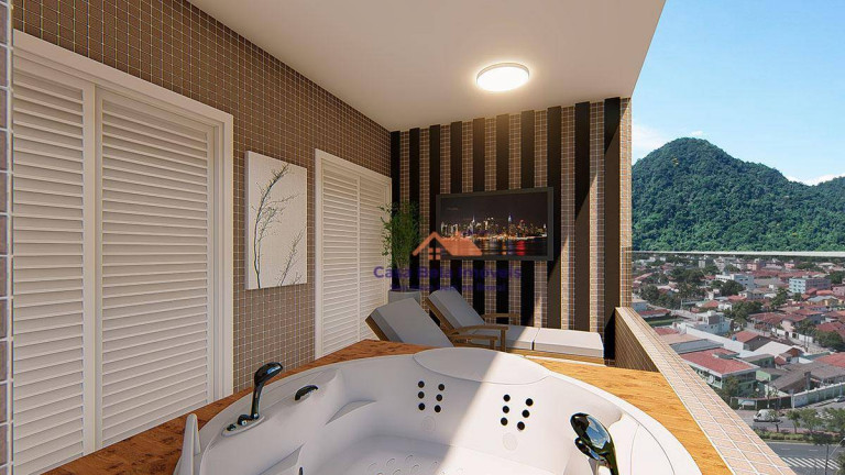 Imagem Apartamento com 3 Quartos à Venda, 132 m² em Canto Do Forte - Praia Grande