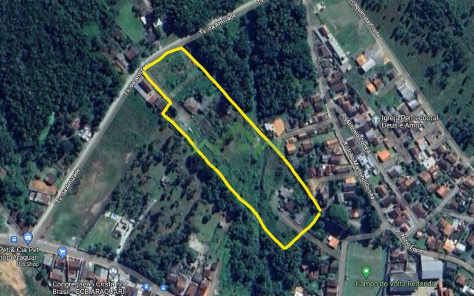 Terreno à Venda, 12 m² em Volta Redonda - Araquari