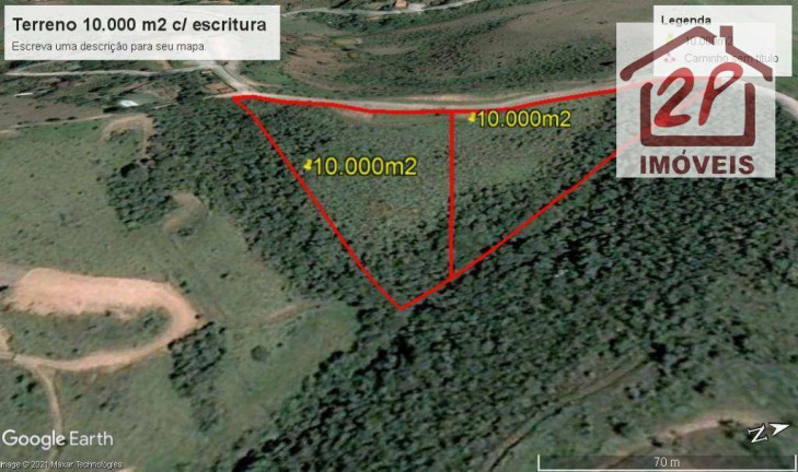 Terreno à Venda, 10.000 m² em São Benedito - Monteiro Lobato