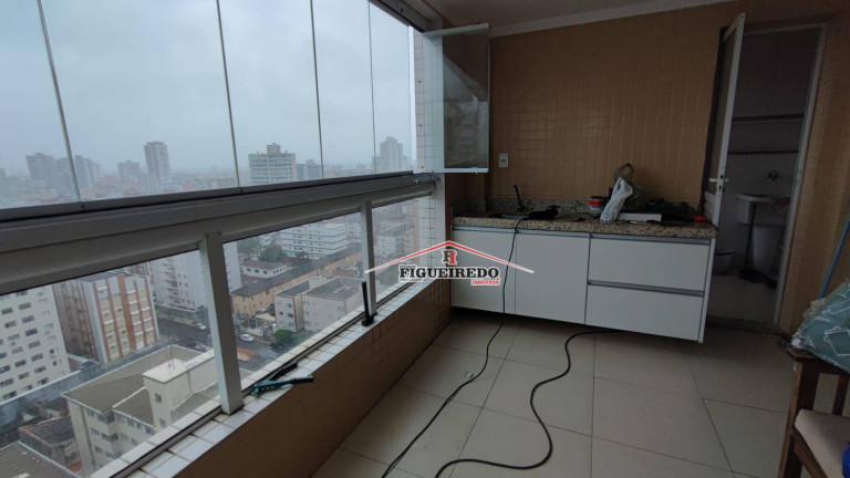 Imagem Apartamento com 3 Quartos para Alugar, 105 m² em Canto Do Forte - Praia Grande