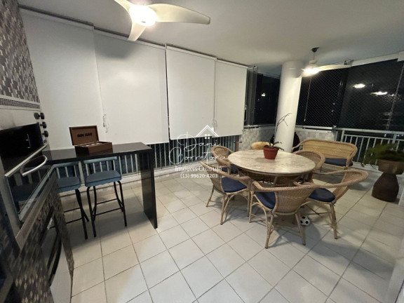 Imagem Apartamento com 3 Quartos à Venda, 129 m² em Vila Alzira - Guarujá