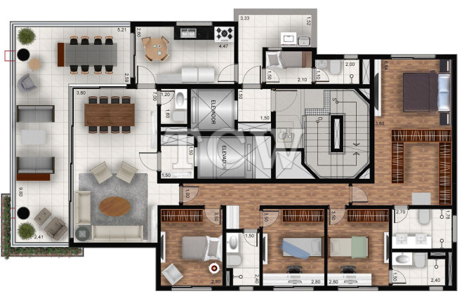 Imagem Apartamento com 4 Quartos à Venda, 193 m² em Vila Nova Conceição - São Paulo Imagem Apartamento com 4 Quartos à Venda, 193 m² em Vila Nova Conceição - São Paulo