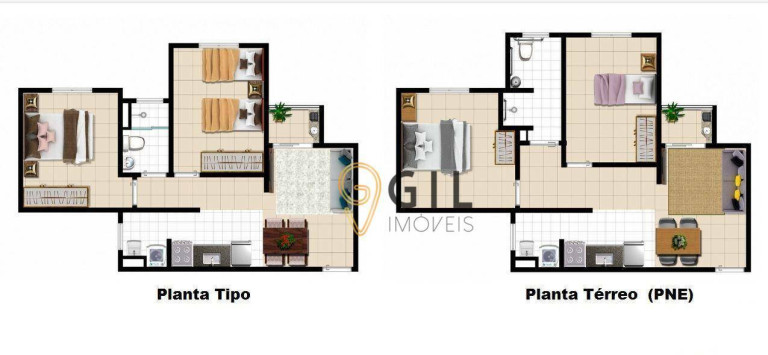 Imagem Apartamento com 2 Quartos à Venda, 50 m² em Jardim Das Oliveiras - Jacareí Imagem Apartamento com 2 Quartos à Venda, 50 m² em Jardim Das Oliveiras - Jacareí