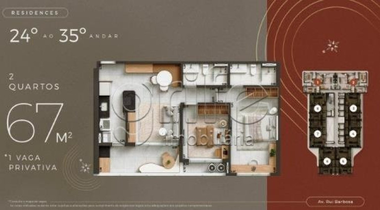 Imagem Apartamento com 2 Quartos à Venda, 67 m² em Meireles - Fortaleza
