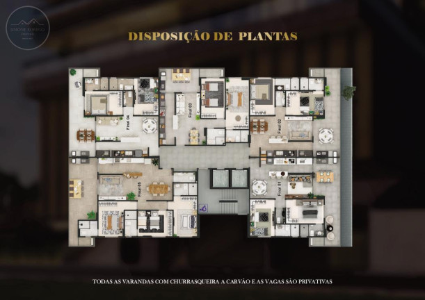 Imagem Imóvel com 2 Quartos à Venda, 87 m² em Boqueirão - Praia Grande