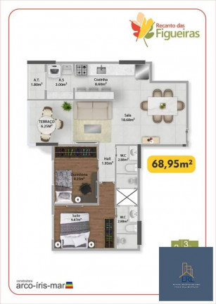 Imagem Apartamento com 2 Quartos à Venda, 65 m² em Guilhermina - Praia Grande Imagem Apartamento com 2 Quartos à Venda, 65 m² em Guilhermina - Praia Grande