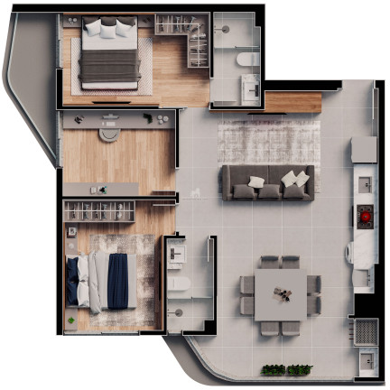 Imagem Apartamento com 2 Quartos à Venda, 72 m² em São Judas - Itajaí