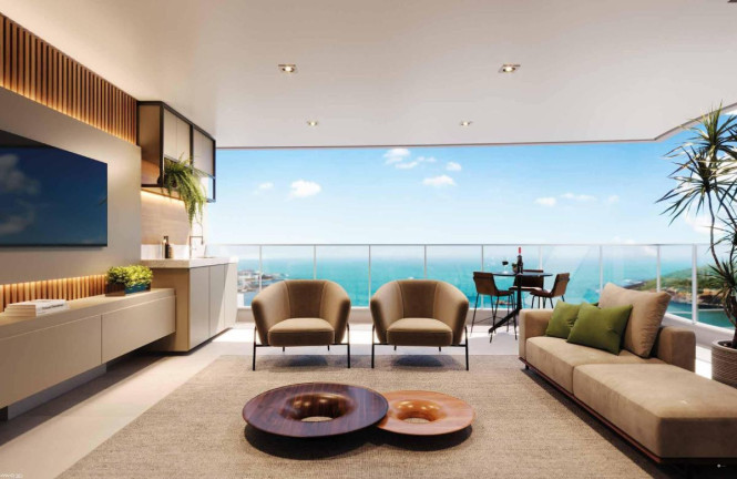Apartamento com 2 Quartos à Venda, 85 m² em Enseada Azul - Guarapari