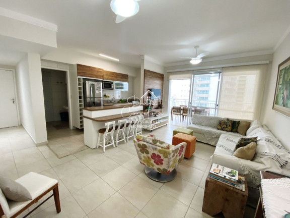 Imagem Apartamento com 3 Quartos à Venda, 121 m² em Vila Alzira - Guarujá