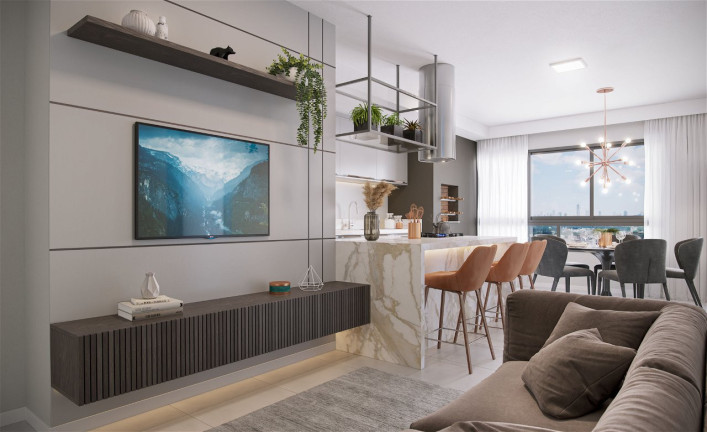 Imagem Apartamento com 2 Quartos à Venda, 70 m² em Centro - Camboriú