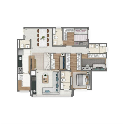 Imagem Apartamento com 3 Quartos à Venda, 110 m² em Tatuapé - São Paulo