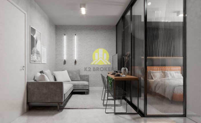 Imagem Apartamento com 1 Quarto à Venda, 35 m² em água Verde - Curitiba Imagem Apartamento com 1 Quarto à Venda, 35 m² em água Verde - Curitiba