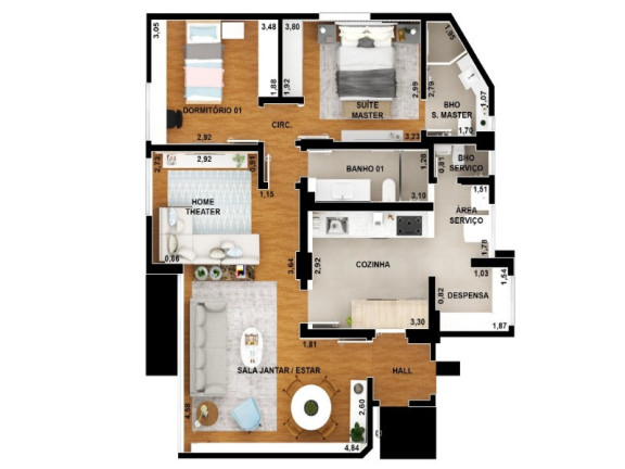 Imagem Imóvel com 2 Quartos à Venda, 89 m² em Indianópolis - São Paulo Imagem Imóvel com 2 Quartos à Venda, 89 m² em Indianópolis - São Paulo