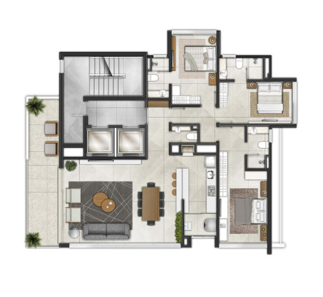 Imagem Apartamento com 3 Quartos à Venda, 139 m² em Centro - Torres Imagem Apartamento com 3 Quartos à Venda, 139 m² em Centro - Torres