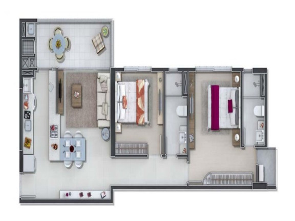 Imagem Imóvel com 2 Quartos à Venda, 70 m² em Ressacada - Itajaí Imagem Imóvel com 2 Quartos à Venda, 70 m² em Ressacada - Itajaí